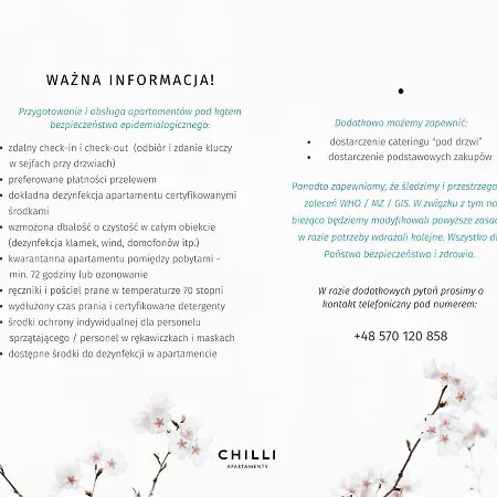Lägenhet Chilliapartamenty - Blizej Morza - Bruni Kołobrzeg